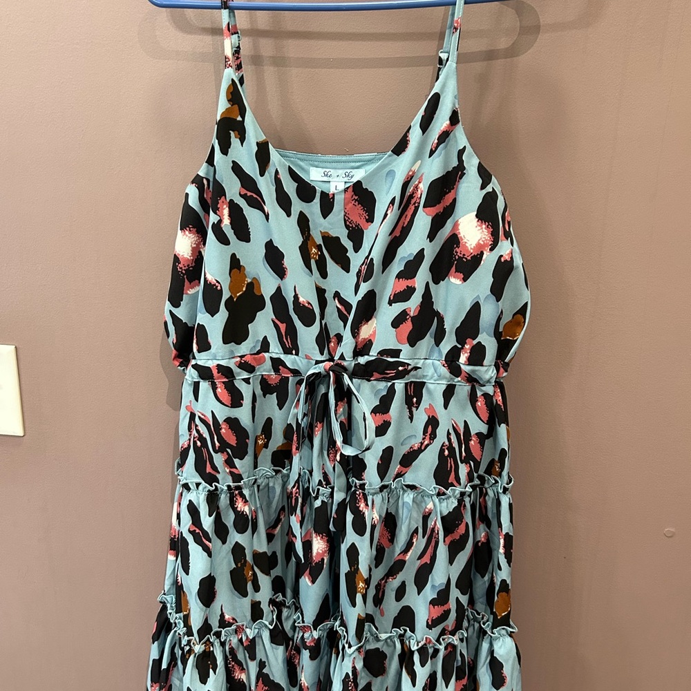 She+Sky Boutique Animal Print Dress